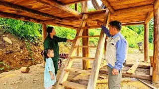 HaVy & the Little Girl Complete Their Staircase with the Help of the Kind Man!