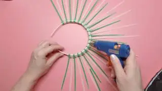 ЗОЛОТАЯ КОРОНА СВОИМИ РУКАМИ , ЗА 100 РУБЛЕЙ   DIY . HALO CROWN