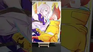 cyberpunk Edgerunners timelapse DAVID AND LUCY 