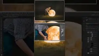 Found the Moon Photoshop Manipulation Tutorial