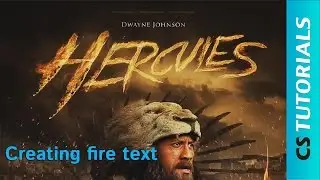 Creating Fire Text - Tutorial (