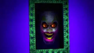 Scary Clown Mirror