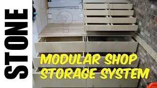 Modular Shop Storage System | Woodworking Build Project