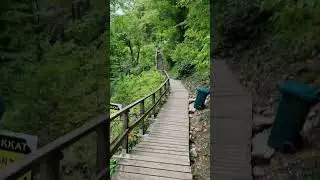 En tepeden Erfelek şelalesi