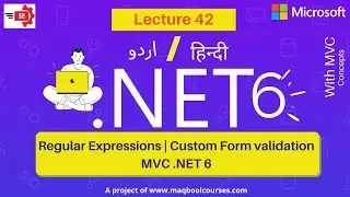 Regular Expression, Custom Validation in MVC  NET 6