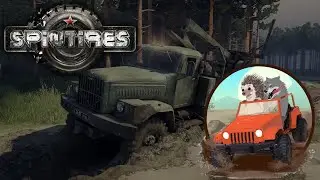 Месим глину в Spintires