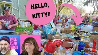 Live Estate Sale Auction Vlog #vintageseller #liveauction #estatesale #estatesalefinds