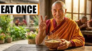 How Tibetan Monks Build Muscle After 60 Eating One Meal a Day (The Ancient Protocol)