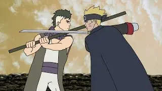 Boruto vs Kawaki fight (fan animation)