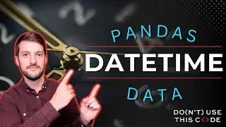 Working with pandas datetime data | Time Series in pandas Part 1