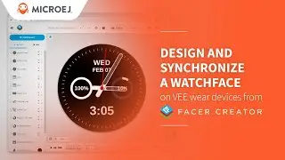 How to Design & Sync Watch Faces on a VEE Wear Smartwatch with Facer Creator