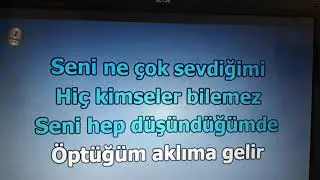 Seferad-Seni Ne Çok Sevdiğimi-Karaoke