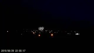 салют на День города.Заводоуковск 2019г