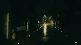 ASMR Stroll through Seoul's Pungnap Market on a Rainy Night