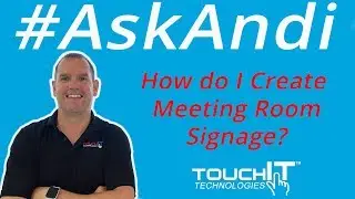 Create Meeting Room Signage with Contribute Signage