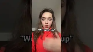 We broke up💔 