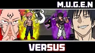 Sukuna Manga VS Toji Fushiguro - Jujutsu Kaisen Mugen