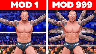 I Installed Every Mod in WWE 2K