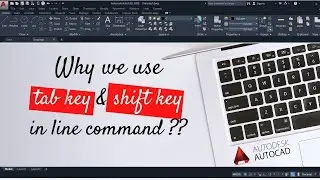Use of tab key and shift key in line command 