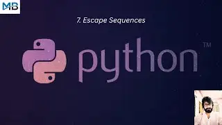 7. Escape Sequences in Python