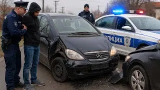 PIJAN i DROGIRAN! Vozio Bez Vozačke i Napravio Sudar [NEMOJTE OVO RADITI]