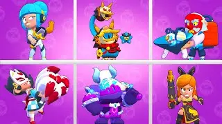 Brawl Stars - NEW SKINS UNLOCK, LOSE $ WINNING POSE | АНИМАЦИЯ ПОБЕДЫ И ПОРАЖЕНИЯ ВСЕХ НОВЫХ СКИНОВ