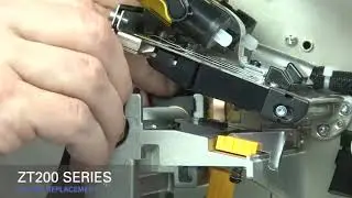 ZT230 - How to Replace the Platen Roller
