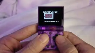 Funkey S Test for Text Legibility: Powder (GBA Homebrew Roguelike)