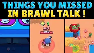 THINGS YOU MIGHT HAVE MISSED IN BRAWL TALK ! HIDDEN BALANCE CHANGES ! NEW SQUEAK SKIN ?! BRAWL STARS
