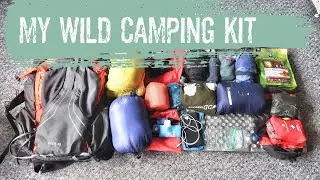 WHATS IN MY PACK | WILD CAMPING KIT UK | LIGHTWEIGHT BACKPACKING KIT