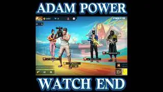 Adam power⚡⚡ noob to pro dress change tips and tricks😱😱 #shotrs #freefire #trendingshorts