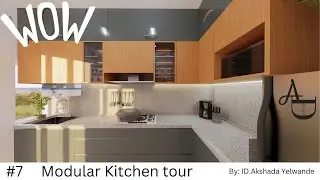 Modular kitchen rendering in enscape ? Realistic render !!