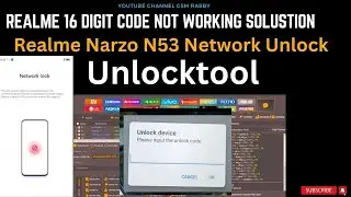 Realme Narzo N53 Rmx3761 Network Unlock 1 Click By Unlocktool 100℅ By Mcc