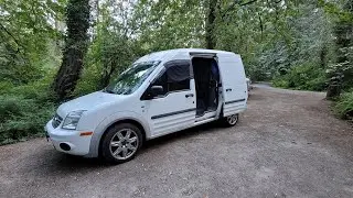 Transit Connect camper conversion