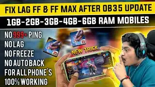 HOW TO FIX FREE FIRE LAG PROBLEM | FIX LAG PROBLEM IN FREE FIRE MAX AFTER UPDATE