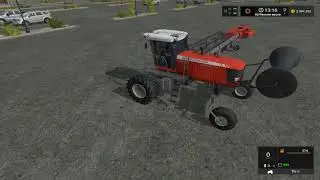 MASSEY SWATHER MOWER ВЕРСИЯ 1.0 ДЛЯ FARMING SIMULATOR 2017