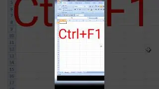 How to Hide or Unhide ribbon in excel word powerpoint 