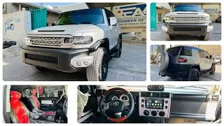 FJ Cruiser  اف جي كروزر | Build Ultimate | LED Lights | Andorid Monitor | Inteiror Designed