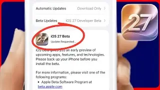 iOS 27 Beta: iPhone Stuck on Update Requested