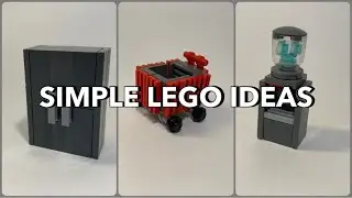 5 SIMPLE LEGO IDEAS
