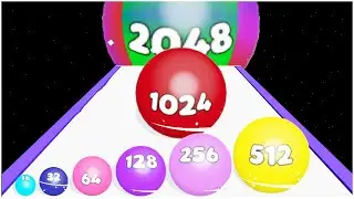 Rolling Ball Game Merge Number - Gameplay Walkthrough - Levels 68-87