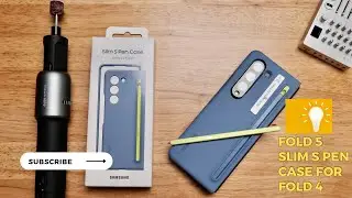 Galaxy Fold 5 Slim S Pen Case for Your Fold 4!