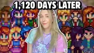 I married and divorced everyone in Stardew Valley 1.6