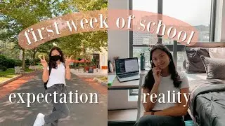 FIRST week of school! | northeastern university (senior year)