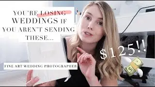 YOU'RE LOSING WEDDINGS IF YOU AREN'T SENDING THESE | Wedding Photographer | Thank You Gifts