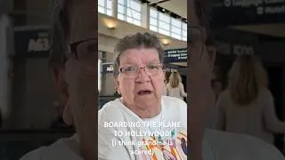 GRANDMA DOESN’T LIKE PLANES! ✈️