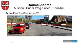 Ausbau Glinder Weg - Ihre Anregungen sind willkommen│Stadt Reinbek