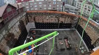 Boren Tower Project Mat Pour - Part 2