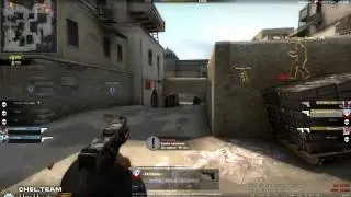 Cs:GO Эйс с Glock-18 (Пистолетный раунд)