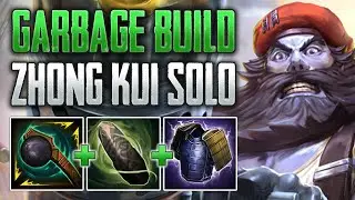 BIG BRAIN GARBAGE BUILD! Zhong Kui Solo Gameplay (SMITE Conquest)